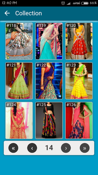 Lehenga and Half Saree De…の画像0