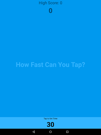 How Fast Can You Tap?