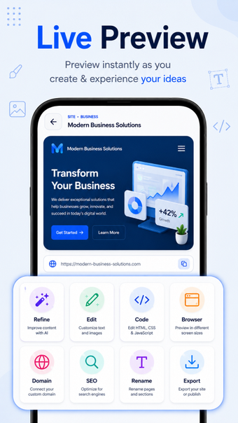 Obraz 0 dla AI Website Builder & Make…
