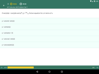 AP Calculus AB Practice & Prep