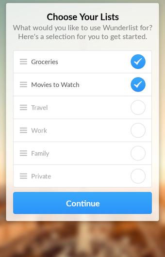 Image 0 pour Wunderlist