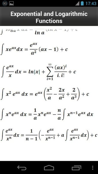 Imagen 0 para Calculus Formulas