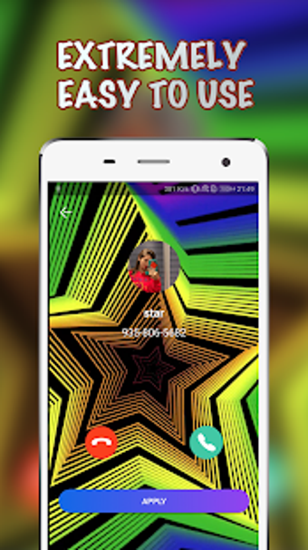 Call screen theme show - …的第0张图片