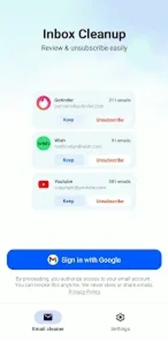 Obraz 0 dla Clean Email - Inbox Clean…