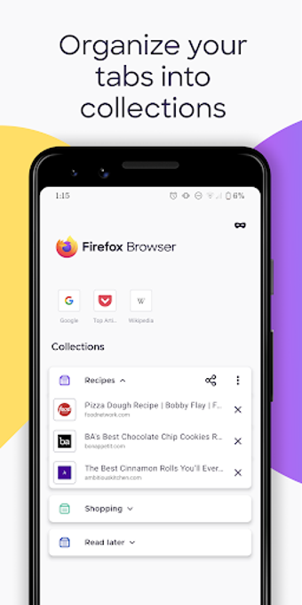 Image 5 for Firefox Browser: fast pri…