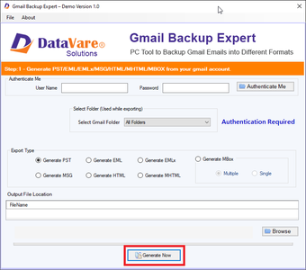 DataVare Gmail Backup Too…の画像0