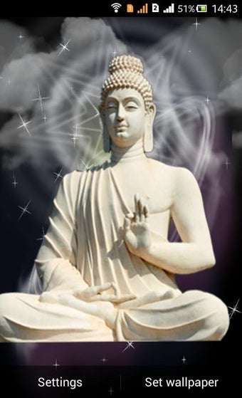 Image 0 pour Lord Buddha Live Wallapap…