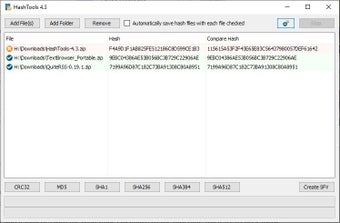 Bild 0 für QuickHash GUI