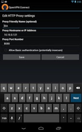 OpenVPN Connect的第1张图片