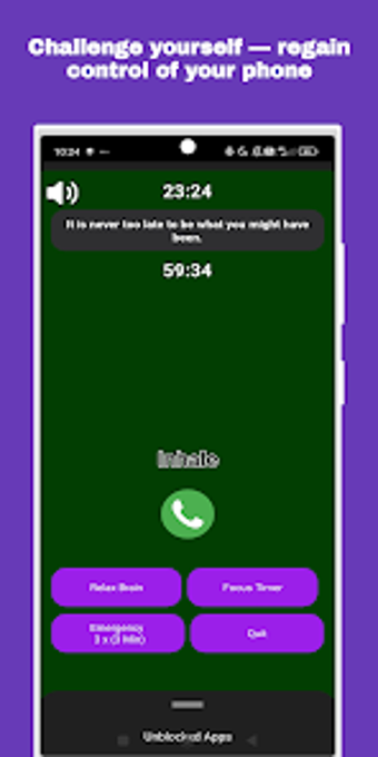 Bild 0 für NoPhone - Focus  App Bloc…