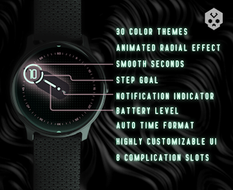 Immagine 0 per Glyph Mono Hand Watch Fac…