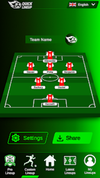 Image 0 pour Quick Lineup - Team Build…