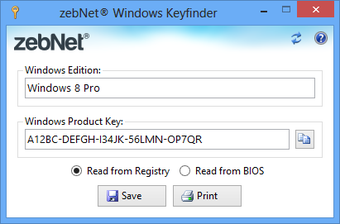 Windows Keyfinder