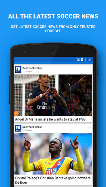 Futbol Fan App  Descarga gratis de APK para tu dispositivo Android