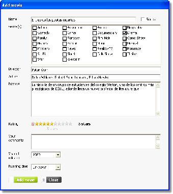 Simple Movie Database