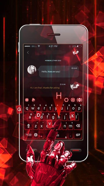 Immagine 0 per Hologram Neon Theme