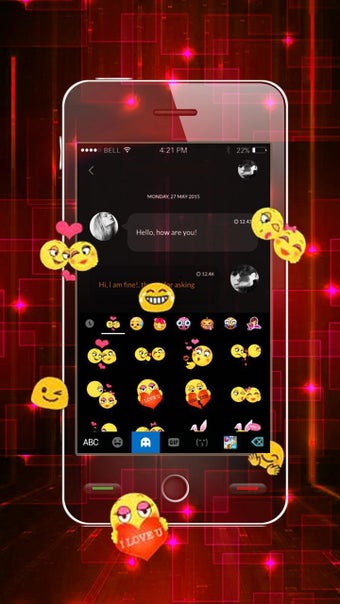 Immagine 3 per Hologram Neon Theme