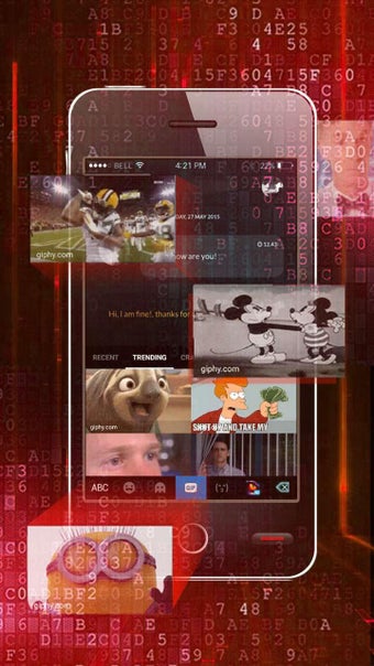 Immagine 2 per Hologram Neon Theme