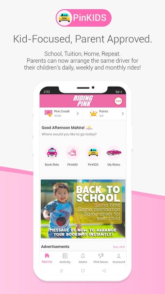 Image 0 for Riding Pink Passenger