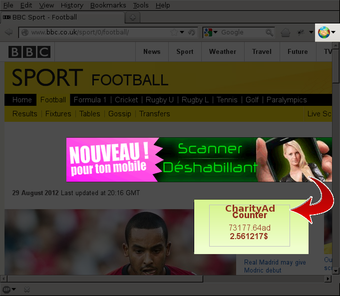 Obraz 0 dla CharityAd (pour Firefox)