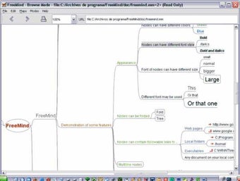 Imagen 1 para FreeMind Portable