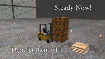 3D Forklift Parking Driving