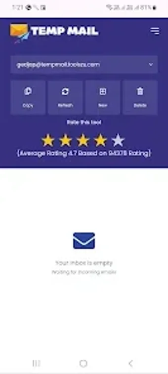 Temp Mail - By Tempmailzu…の画像0