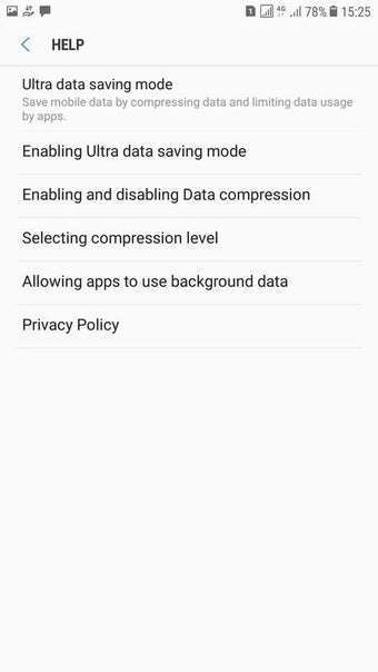 Imagen 5 para Ultra data saving