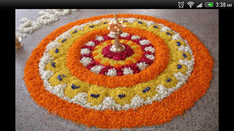 Onam Pookalam的第0张图片