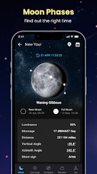 Image 0 for Moonphase  Horoscope