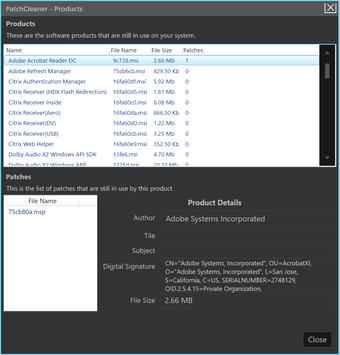 Image 0 pour Patch Cleaner