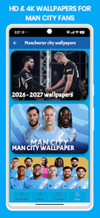 Bild 0 für Man city wallpapers HD 4K