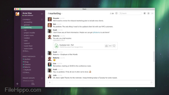 Immagine 0 per Slack Team Messenger Web …