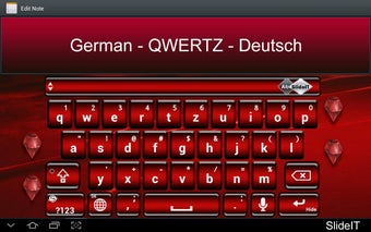 SlideIT German QWERTZ Pack