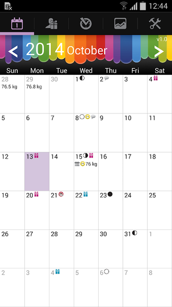 Matrix Calendar的第0张图片
