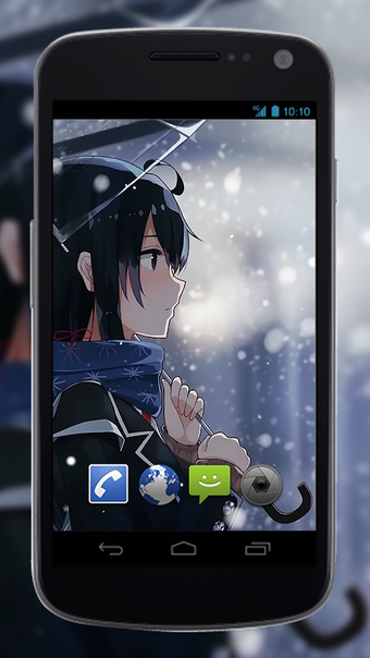 Obraz 0 dla Girl and Snow Anime Wallp…