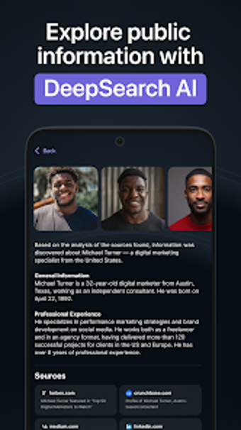 Immagine 0 per Deep Search  People Searc…