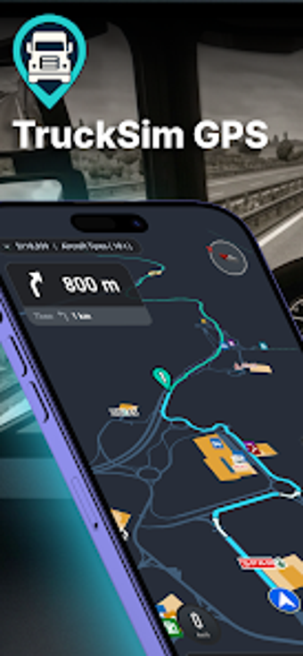 Bild 0 für TruckSim GPS - ETS2  ATS …
