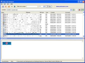 Obraz 1 dla Index.dat Analyzer