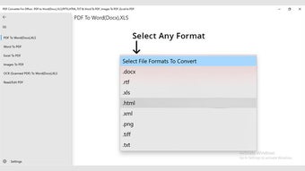 Image 0 pour PDF Converter For Office