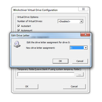 WinArchiver Virtual Drive