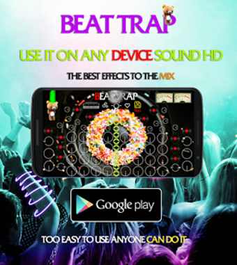 Dj Trap Beat Maker Mix Pads