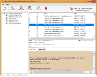 Immagine 0 per Vartika MBOX to PST Conve…