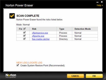 Norton Power Eraser的第5张图片