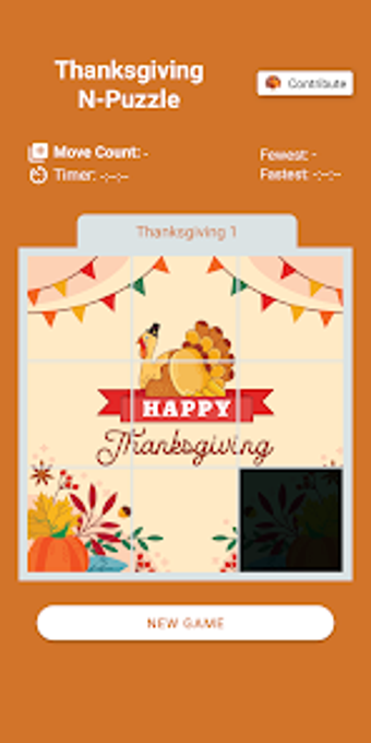 Obraz 0 dla Thanksgiving N-Puzzle
