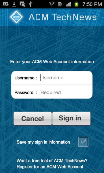 Bild 0 für ACM TechNews