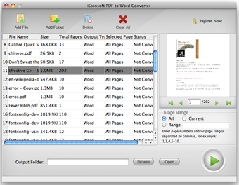 iStonsoft PDF to Word Converter for Mac