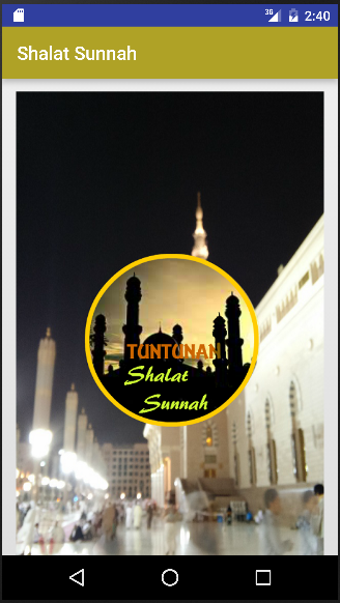 Tuntunan Shalat Sunnah