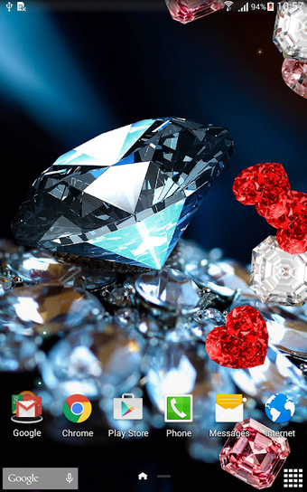 Imagen 0 para Diamonds Live Wallpaper