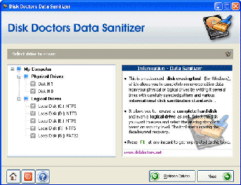 Obraz 0 dla Disk Doctors Data Sanitiz…